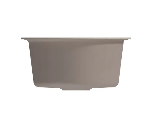 Мойкa MIXLINE ML-GM12 круглая  бежевая (328) 480мм (глуб. чаши 210) NEW (551836)