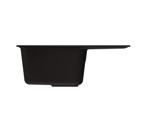 Мойка MIXLINE ML-GM26 с крылом, черная (308), 470*580*190мм NEW (552076)
