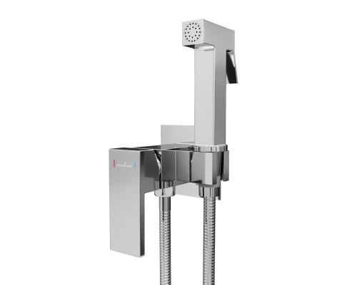 Смеситель с гигиенической лейкой MIXLINE ML31-082 "Ray" встраиваемый (551786)