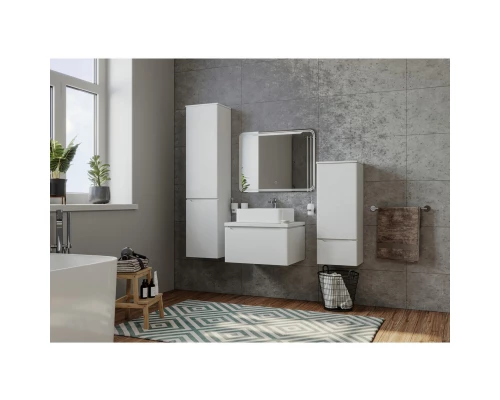 Зеркало MIXLINE 700*800 (ШВ) сенсорный выкл, светодиодная подсветка ВИКТОРИЯ (547252)