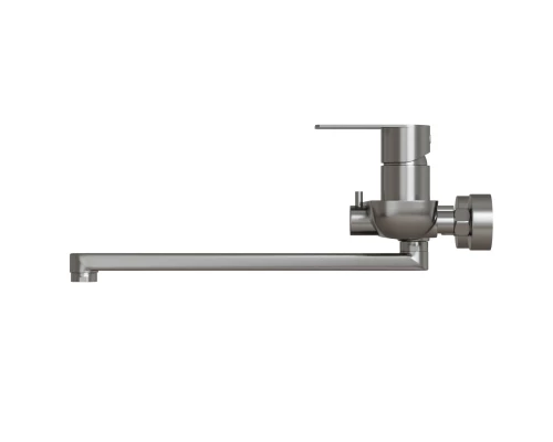 Смеситель для ванны и раковины 35k MIXLINE MLSS-021 нерж. (553237)