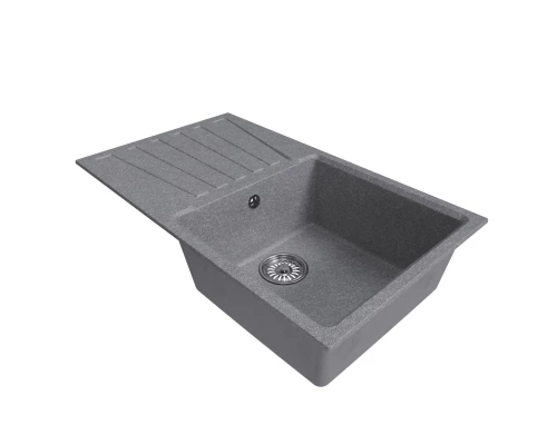 Мойка MIXLINE ML-GM20 с крылом  графит  (342) 830*480*190мм NEW (552006)