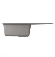 Мойка MIXLINE ML-GM31 с крылом  серая (310) 770*500*190мм NEW (552191)