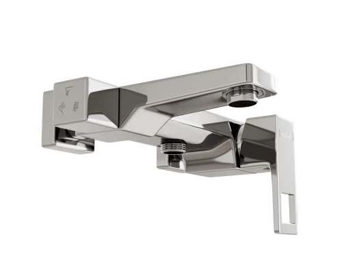 Душевая система MIXLINE ML2409 излив лейка 3 позиции + лейка "Тропический душ" хром (553214)