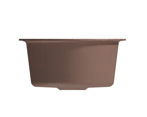 Мойкa MIXLINE ML-GM12 круглая  терракотовая (307) 480мм (глуб. чаши 210) NEW (551832)