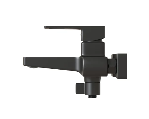 Смеситель для ванны 35k MIXLINE ML34-01 "Solo Black" (553195)