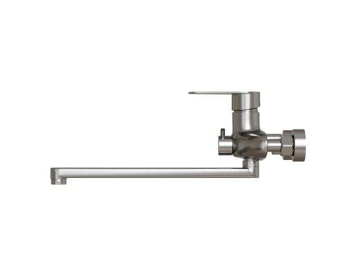 Смеситель для ванны и раковины 35k MIXLINE MLSS36-02 "Steel Kit" нерж. (553234)