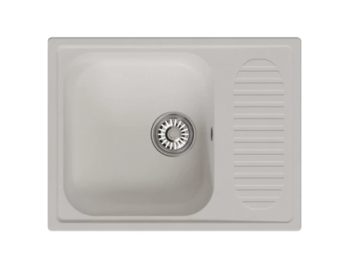 Мойка MIXLINE ML-GM18 с крылом  ультра-белая  (341) 640*490*190мм NEW (551975)