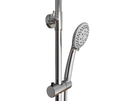 Душевая система MIXLINE ML2429 излив лейка 3 позиции + лейка "Тропический душ" хром (550775)