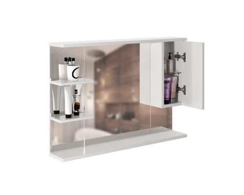 Зеркало шкаф MIXLINE "ЭТЬЕН-100" правый с подсветкой (540872)