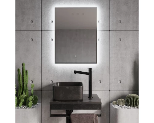 Зеркало MIXLINE "Алмина" 600*800 (ШВ) сенсорный выключатель, светодиодная подсветка (547313)