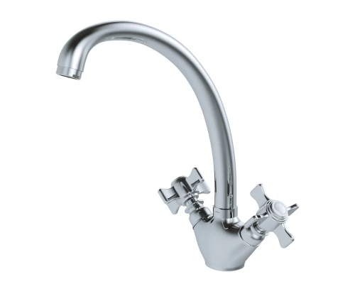 Смеситель для кухни 1/2 кер. MIXLINE ML30-031 "Classic" низкий излив (550778)