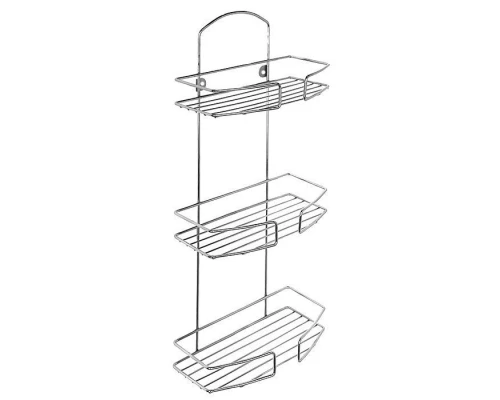 Полка трехъярусная прямая Milardo , проволока стальная (013W030M44)