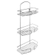 Полка трехъярусная прямая Milardo , проволока стальная (013W030M44)