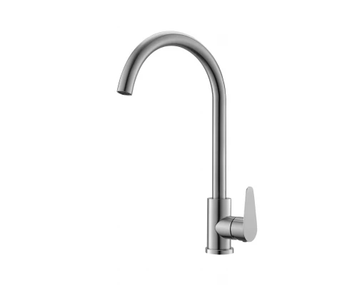 Смеситель для кухни нержавеющая сталь OLISAN STEEL (ST1007)