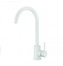 Смеситель OLIVE'S для кухни нержавеющая сталь белый BALEAR(13435-1BLW)