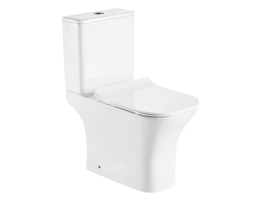 Унитаз-компакт OLIVE'S белый, сиденье дюропласт PORTO (PR31126DP)
