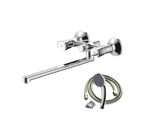 Смеситель OLIVE'S для ванны с длинным изливом VASCO (27231VS)