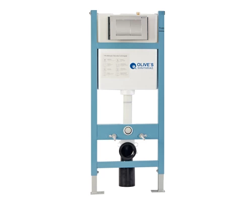 Инсталляция OLIVE'S 48см с кнопкой PORTO хром (M48010-PR412C)