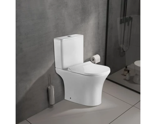 Унитаз-компакт OLIVE'S белый, сиденье дюропласт Sierra (SR31126DP)