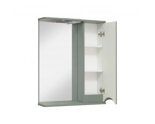 Зеркальный шкаф Runo правый цемент Афина 60 (00-00001207)