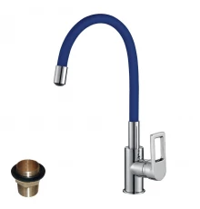 Смеситель для кухонной мойки Rossinka Z (Z35-35U-Blue)