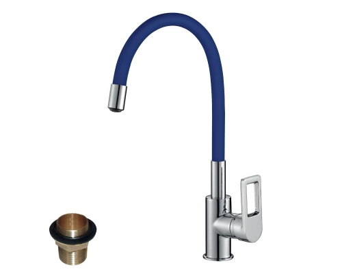 Смеситель для кухонной мойки Rossinka Z (Z35-35U-Blue)