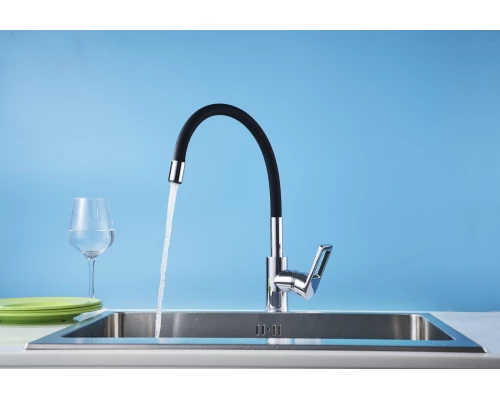 Смеситель для кухонной мойки Rossinka Z (Z35-35U-Blue)