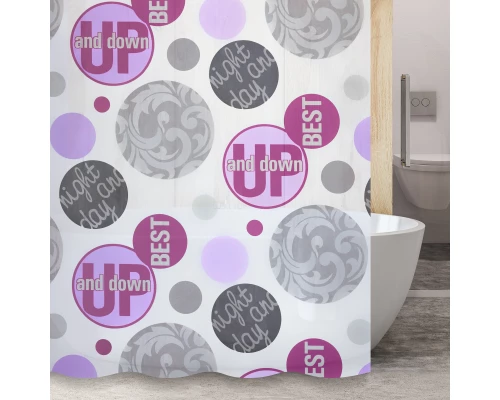 Штора Savol для ванной комнаты (S-8PEVA02)