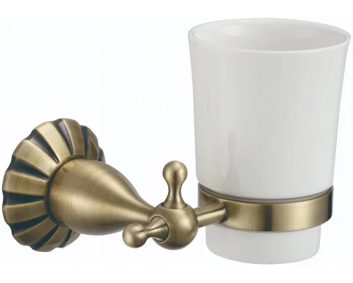 Стакан Savol керамический с настенным держателем (S-08958C)