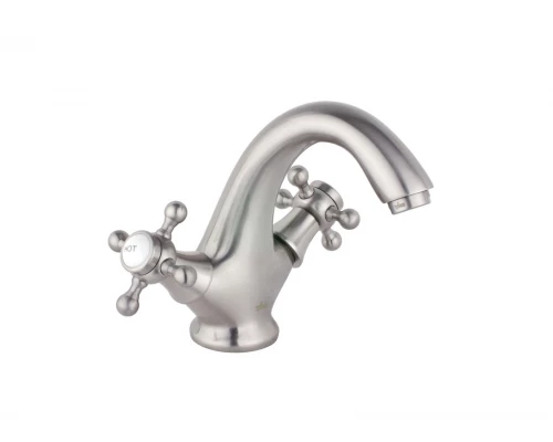 Смеситель для раковины Timo Nelson (1911F silver)