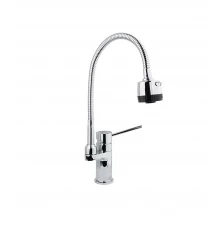 Смеситель для кухонной мойки Timo Saona (2308FS chrome)