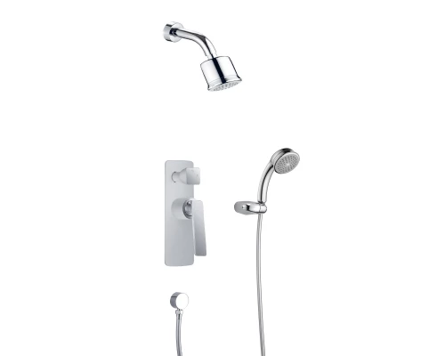 Душевая система Timo Helmi скр.монтажа, 2-х режимная (SX-4059/00-16SM (2100) chrome/white)