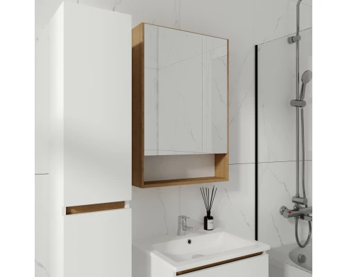 Зеркальный Шкаф VIANT  "Мальта" 80 правый/левый без света  134х800х850  (VMAL80-ZSH)