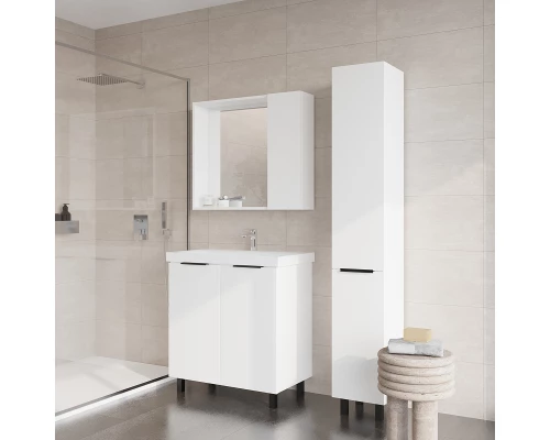 Зеркальный шкаф VIANT "Берлин" 80 правый/левый без света белый 136х800х700 (VBER80BEL-ZSH)