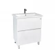 Тумба VIANT "Мальта" COMO 80 2 ящика белая 425х760х820 (VMAL80COBEL-T2Y)