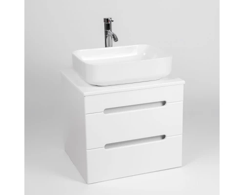 Тумба VIANT "Марсель" 2 ящика со столешницей L66 подвесная 502х664х516 (VMAR66N-T2YP)