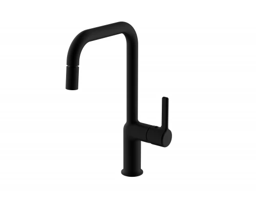 Смеситель для кухни VODA "Column Black" (CLM519B)