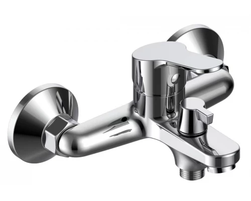 Смеситель VODA "Tide" для ванны, короткий излив, c аксессуарами (TD54)