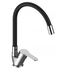 Смеситель VODA "Tide" для кухни, гибкий излив (TD519B)