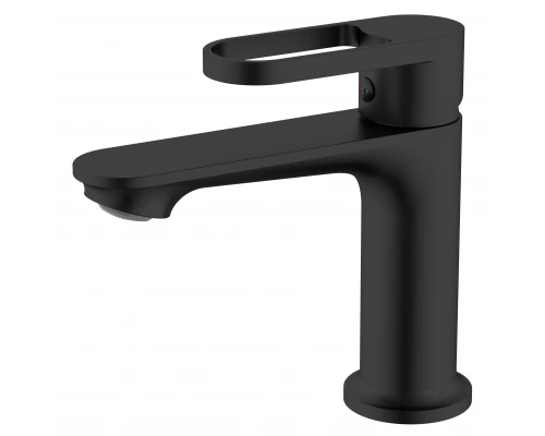 Смеситель VODA "Harbor Black" для раковины, без дон/кл (HR26MB)