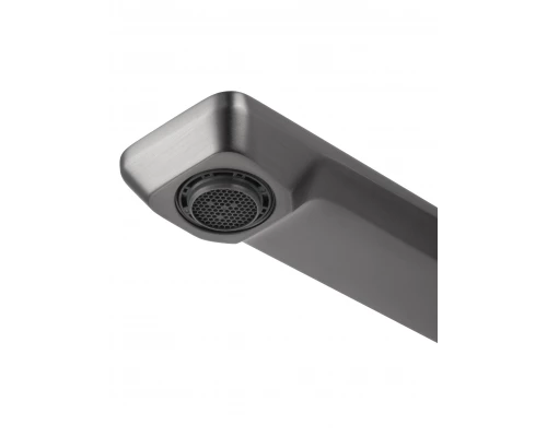 Смеситель для раковины встраиваемый WONZON & WOGHAND DIAMOND, Темный графит (WW-88869011-BGM )