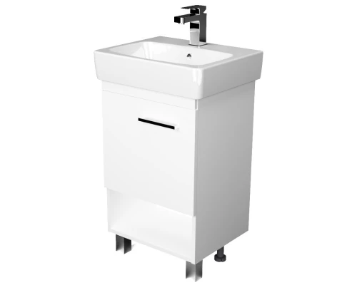 Тумба белый глянец 48,5 см 1Marka Tera У76059