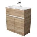 Тумба с раковиной дуб сонома 60 см 1Marka Mira У75337 Тумба с раковиной дуб сонома 60 см 1Marka Mira У75337