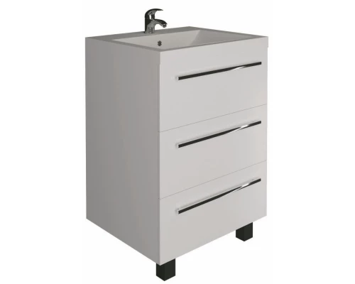 Тумба белый глянец 57,6 см 1Marka Соната У51036