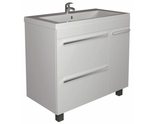 Тумба белый глянец 89,6 см 1Marka Соната У51042