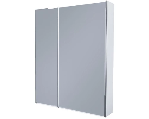 Зеркальный шкаф 75x80 см белый глянец 1Marka Соната У29559