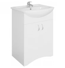 Тумба белый глянец 58,4 см 1Marka Уют У23147