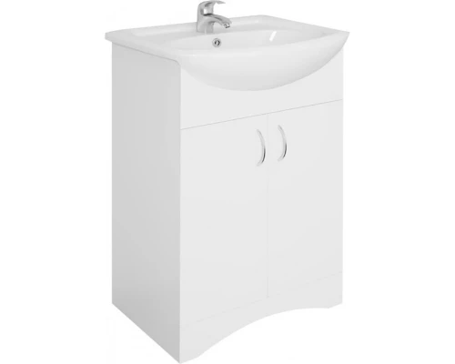 Тумба белый глянец 58,4 см 1Marka Уют У23147