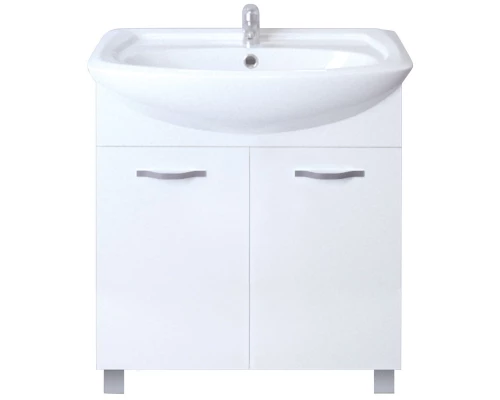 Тумба белый глянец 60,4 см 1Marka Вита У50109